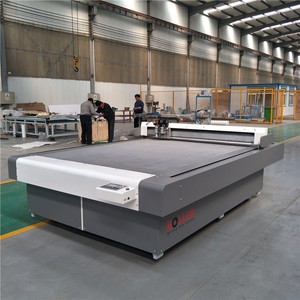 China de ordenador controlado automático tela de tapicería textil cnc ronda cuchillo máquina en tela de máquinas de corte - Product Image 3