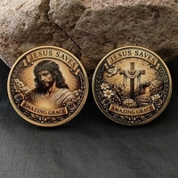 Moneda de Metal Personalizada con Logotipo Grabado, Moneda en Blanco de Latón Dorado y Plateado de 50 mm, Venta al Por Mayor Profesional para Regalos y Premios