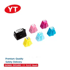 <span class=keywords><strong>Cartouche</strong></span> d'<span class=keywords><strong>encre</strong></span> à jet d'<span class=keywords><strong>encre</strong></span> couleur Compatible Yelbes 02 <span class=keywords><strong>363</strong></span> 363XL pour HP363 pour imprimante HP Photosmart 3210 3310 - Product Image 1