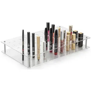Beautiful and Smooth Counter Acrylic Eyelash Display Case Cosmetics Show Rack