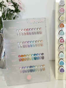 राउनी मल्टीकोलर 40 रंग चंद्रमा की बिल्ली नाखून जेल नाखून जेल 2025 नए गर्म बिक्री नाखून कला किट गैर विषैले uv जेल थोक - Product Image 5