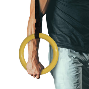 Équipement De <span class=keywords><strong>Gymnastique</strong></span> à la maison ABS Anneaux De <span class=keywords><strong>Gymnastique</strong></span> Avec Bretelles Réglables - Product Image 6