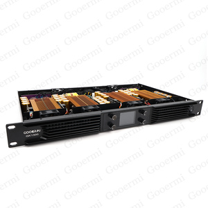 Amplificateur numérique Gooermi GK1300 4*2000W*4Ω 1U Classe D 2000 Watts 4 canaux avec écran d'affichage pour système PA - Product Image 5