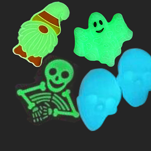 Cadenas de chupete DIY de gran venta, juguetes masticables para recién nacidos, cuentas focales de silicona con forma de calavera de Halloween para bolígrafos - Product Image 5