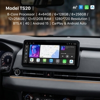 Pantalla OLED de 12.3 Pulgadas para Auto con CarPlay, Android Auto, GPS Integrado, DSP RGB para Mitsubishi Universal