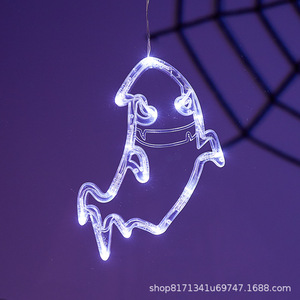 Decoraciones Colgantes de Halloween, Adornos para Fiestas, Decoración de Calabazas y Arañas, Luces LED de Modelado para Fiestas de Fantasmas - Product Image 6