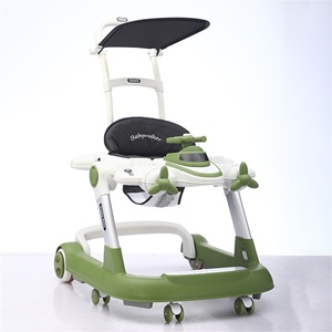 Girello per Bambini MLT-610F+T con Ruote Posteriori Allargate, Giocattolo Multifunzionale Musicale per l'Educazione Precoce, in Plastica, Capacità di Carico 20KG - Product Image 2