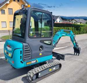 Mini-excavatrice Sunward SWE 20F de haute performance, 1,94T, diesel, compacte, avec hydraulique auxiliaire - Product Image 6