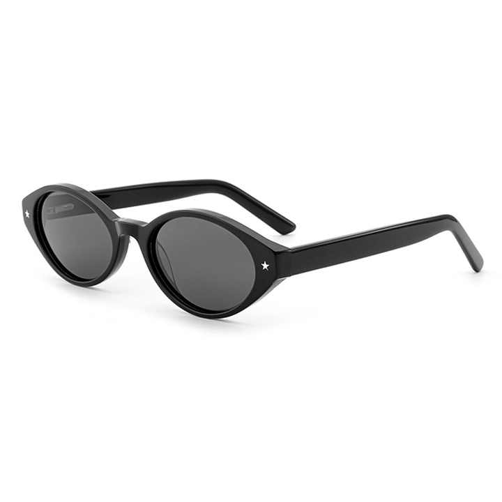 BETSION Retro Square Polarized Sunglasses - Thick Acetate Frame Shades For Men & Women