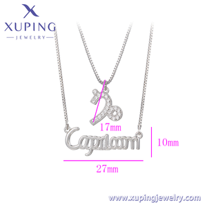 N012400 <span class=keywords><strong>Collar</strong></span> de moda Xuping <span class=keywords><strong>12</strong></span> Constelaciones para mujer - Product Image 2