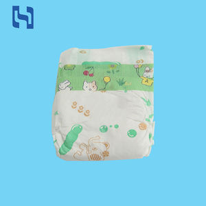 Pañales de entrenamiento para bebés Elintree al por mayor, de alta absorción, estampados, con protección 3D contra fugas, transpirables, con capa trasera de tela no tejida. - Product Image 2