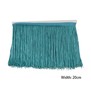 <span class=keywords><strong>Passamaneria</strong></span> con Frangia a Nappa da 20 cm per Cucito e Fai-da-Te, Decorazione per Abiti, Casa e Feste - Product Image 2