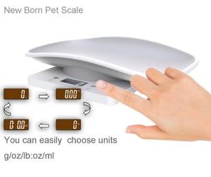 स्मार्ट वेट स्केल नवजात पशु वजन शेष 10 किलोग्राम एक्सप्रेस स्केल छोटे इलेक्ट्रॉनिक वजन पालतू पैमाने - Product Image 4