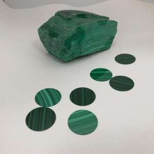 Fabriek Natuurlijke Edelsteen Horloges Wijzerplaat <span class=keywords><strong>Product</strong></span> Natuurlijke Malachiet Wijzerplaat Voor Horloge Custom - Product Image 3