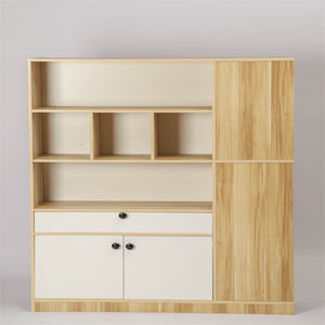 Suojiamujia — meuble bibliothèque en bois, design simple, bibliothèque, salon, maison moderne, tiroir, bibliothèque en bois, collection <span class=keywords><strong>2021</strong></span> - Product Image 6