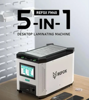 Machine à plastifier LCD 5 en 1 FM-40 REFOX pour iPhone, écran plat, séparation de verre, outil de réparation de bulles