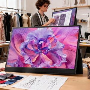 Nhà Máy Trực Tiếp 15.6 Inch 1080P FHD Di Động Xách Tay Portatil Màn Hình Màn Hình Điện Thoại Máy Tính Xách Tay Màn Hình - Product Image 1