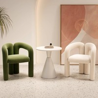 Combinaison moderne simple de chaise de canapé de réception pour le bureau à domicile salon de beauté hall d'hôtel négociation de bureau de vente salle à manger
