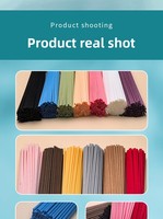 Bâtonnets diffuseurs d'arômes floraux sans flamme en fibre, longueur étendue, éliminent les odeurs, pour usage domestique intérieur