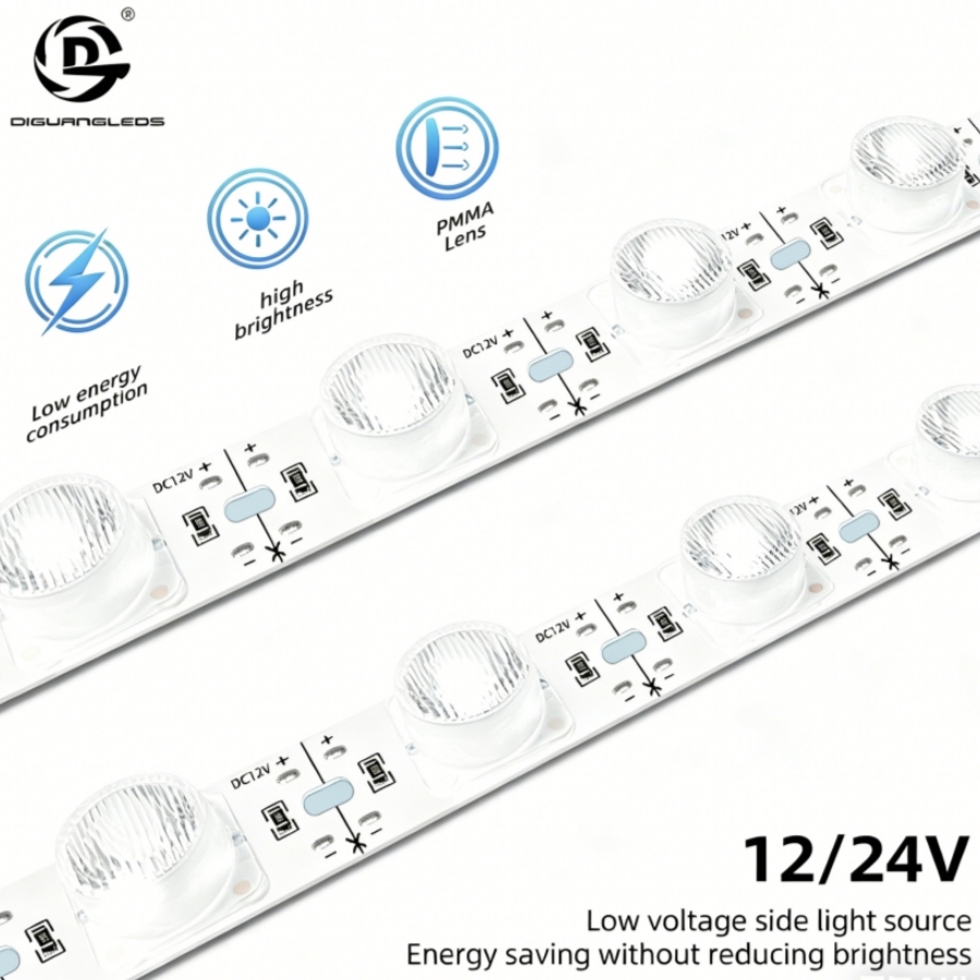 Hot Sale Rigid Led Light Strip 12V/24V Osram Led Lights 8Mm Led Strip Lights Baseboard Aluminum for Led Poster Lightbox