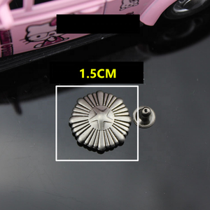 Bán Buôn Đinh Tán Trang Trí Tùy Chỉnh Đinh Tán <span class=keywords><strong>Stud</strong></span> Phương Tây Conchos Cho Hàng May Mặc - Product Image 3