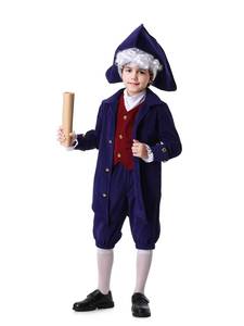 Disfraz de Caballero Medieval para Halloween, Estilo Surcot, para Adultos y Niños, con Sombrero, para Representaciones Escénicas y Fiestas - Product Image 4