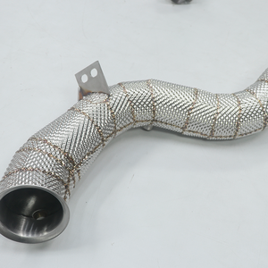 Tuyau d'échappement en stock pour MERCEDES AMG GLC63 M177 2018+ sans catalyseur avec bouclier thermique - Product Image 6