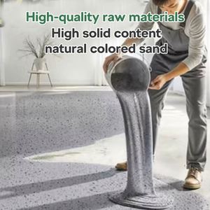 DEQI Wear Resistant Durable Self-Leveling Marble Effect <b>Epoxy</b> <b>Floor</b> <b>Coating</b> <b>Floor</b> Paint Colored Sand <b>Epoxy</b> <b>Floor</b> <b>Coating</b> - Product Image 3