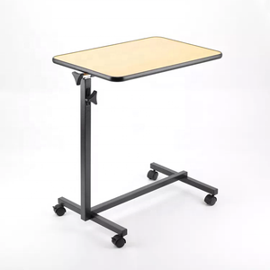 Mesita <span class=keywords><strong>de</strong></span> noche <span class=keywords><strong>con</strong></span> <span class=keywords><strong>ruedas</strong></span> para hospital, ajustable, <span class=keywords><strong>con</strong></span> elevación móvil, para pacientes sobre la <span class=keywords><strong>cama</strong></span>, <span class=keywords><strong>mesa</strong></span> <span class=keywords><strong>de</strong></span> comedor - Product Image 5