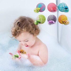 Bombes de bain effervescentes personnalisées à marque privée, biologiques, avec jouets à l'intérieur, coffret cadeau pour enfants - Product Image 6