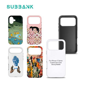 <span class=keywords><strong>Coque</strong></span> de téléphone vierge 3D par sublimation Subbank, magnétique, antichoc en PC, <span class=keywords><strong>personnalisable</strong></span> avec logo, vente en gros pour <span class=keywords><strong>iPhone</strong></span> 17 Pro Max 2-en-1 - Product Image 5