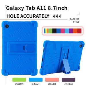 Custodia in Silicone per Tablet <span class=keywords><strong>Samsung</strong></span> Tab A11 X210 <span class=keywords><strong>A9</strong></span> X110 A8 A7 Lite 8.7 T220 T290 T387 T307 P200 con Supporto Morbido - Product Image 1