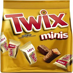 Twix Mini Barra De Chocolate Chocolate Amendoim Chocolate