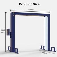 Sistema de Gestión de Inventario Inteligente RFID HECERE, Lector de Arco de Seguridad UHF ISO 18000-6C, Distancia de Lectura de 8 cm para Almacén
