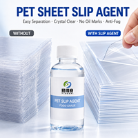 Liquide anti-buée de qualité alimentaire pour feuilles de PET, additif anti-buée transparent, agent de démoulage en silicone pour film d'emballage plastique