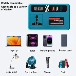 Prezzo di fabbrica Inverter batteria DC18V-21V a AC 220V Multi-protezione elettroutensile accessori DeWalt Makita Milwaukee - Product Image 2