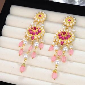 Boucles d'oreilles bohèmes pour femmes européennes et américaines, en argent S925, avec perle et zircon diamant, pendentif en alliage tendance, bijoux durables - Product Image 4