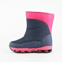 Sepatu Bot Anak Salju Musim Dingin, Sepatu Bot Anak, Sepatu Salju Mewah, Hangat, Cahaya Atas, Nilon