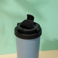 Gobelet de voyage isotherme en acier inoxydable avec couvercle anti-fuite, écologique et portable pour café, thé, lait - Option logo personnalisé
