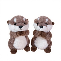 Peluche Otter rembourrée, jouet en peluche Otter de mer, poupée en coton PP, cadeau idéal pour la Journée des Enfants et les anniversaires des garçons et des filles