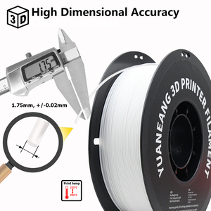 Pabrik OEM 1KG/Roll Bahan Cetak <span class=keywords><strong>ABS</strong></span> Industri 1.75mm Plastik <span class=keywords><strong>ABS</strong></span> Filamen Cetak 3D dengan Ketegangan Rendah - Product Image 5
