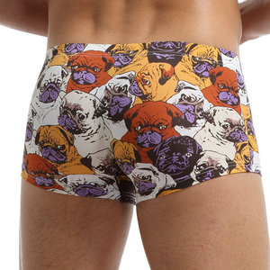 Calzoncillos <span class=keywords><strong>Boxer</strong></span> para Hombre, Diseño Popular <span class=keywords><strong>de</strong></span> Verano, Suaves, Lisos, Transpirables, <span class=keywords><strong>de</strong></span> Seda Helada, <span class=keywords><strong>de</strong></span> Secado Rápido - Product Image 2