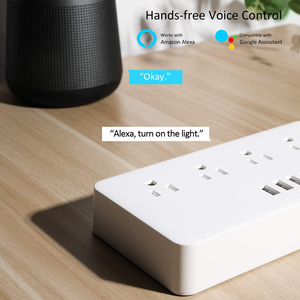 <span class=keywords><strong>Enchufe</strong></span> Inteligente <span class=keywords><strong>Wifi</strong></span> con Cuatro Tomas de Corriente, <span class=keywords><strong>Regleta</strong></span> Inteligente para el Hogar con Control por Aplicación Tuya, PST-SA-P702U de Fábrica - Product Image 4
