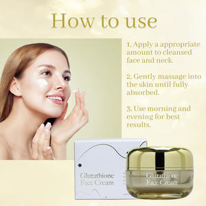 Crema Hidratante Facial Nocturna con Glutatión, Nutritiva para Piel Seca, Blanqueadora Radiante, Antienvejecimiento, Orgánica, 50 ml, Aixin - Product Image 4