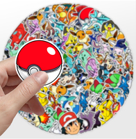 50 pegatinas impermeables de dibujos de elfos para maleta, nevera, ordenador, decoración de cuadernos, venta al por mayor