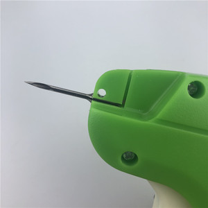 Chiba Tag Gun A3801 Green Plastic For Clothing Knitwear Towel Labeling Durable Garment Making Tool - Product Image 3