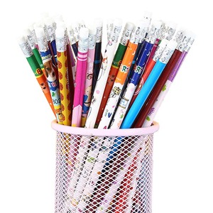 Pensil Kayu HB Bermerek dengan Set Penghapus, Cetak Kartun Promosi, Pensil Custom Cetak, Pensil Personalisasi - Product Image 2