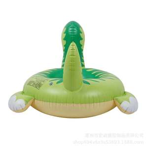 Inflatable Dinosaur-Shaped Swimming Ring 120cm For Children Water Play Float Pool Toy - Product Image 3
