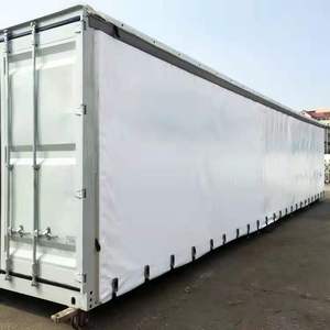 Impermeable personalizada transporte refugio lonas cortina de carga cubre Pvc <span class=keywords><strong>lona</strong></span> <span class=keywords><strong>Lona</strong></span> de <span class=keywords><strong>lona</strong></span> <span class=keywords><strong>para</strong></span> remolque de camión de láminas - Product Image 2
