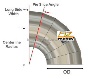 Hot Bán <span class=keywords><strong>Gr1</strong></span> Gr2 Hàn Titan Pie Cắt Chặt Chẽ Lỏng Lẻo Loại Bán Kính Cho Xe Gắn Máy Với Nhà Máy Giá - Product Image 6